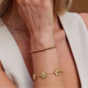 Alhambra Gold Floral Bracelet